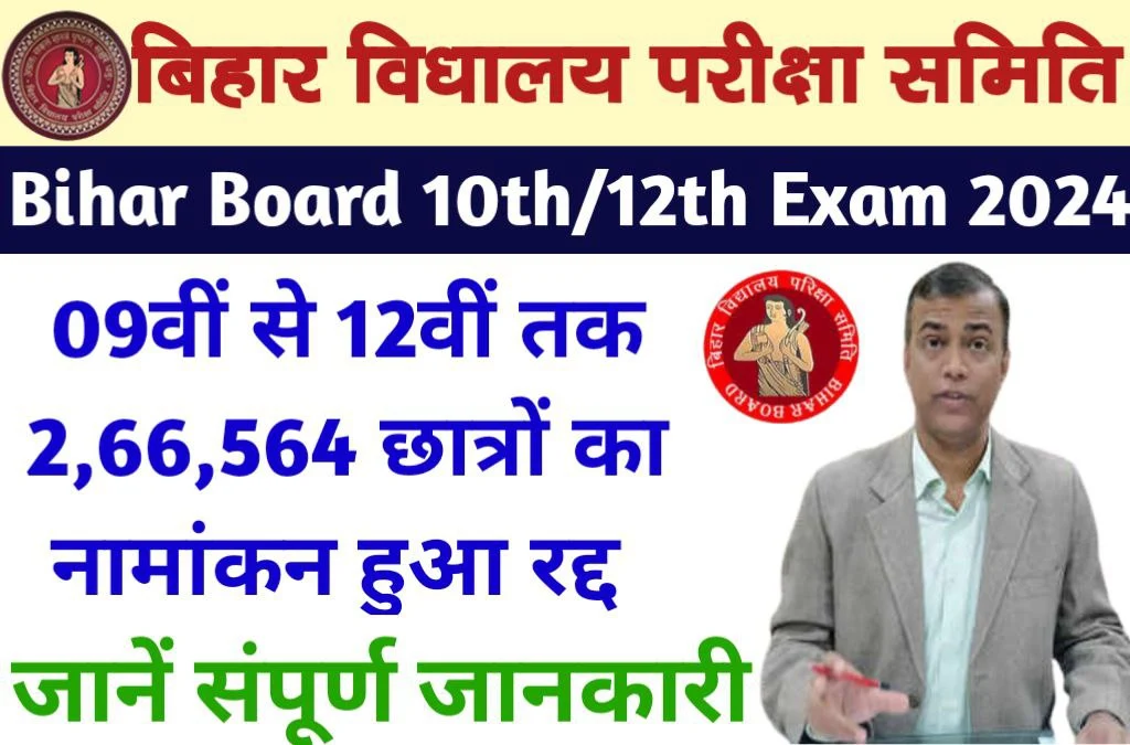 Bihar Board 10th/12th Exam 2024 एक लाख छात्र-छात्राएं नहीं दे पाएंगे मैट्रिक और इंटर की परीक्षा
