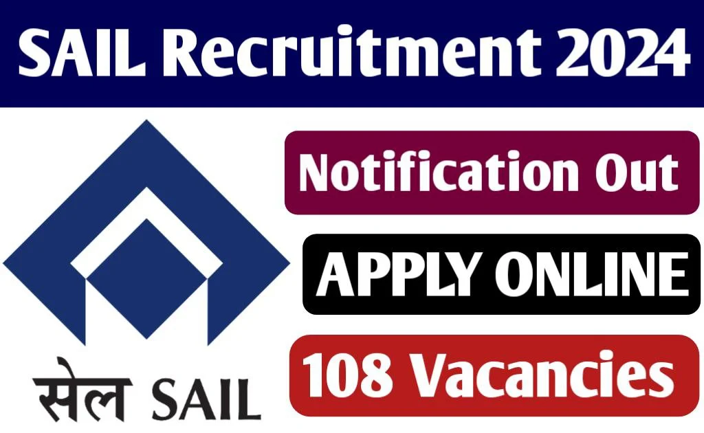 SAIL Recruitment 2024 Online Form
